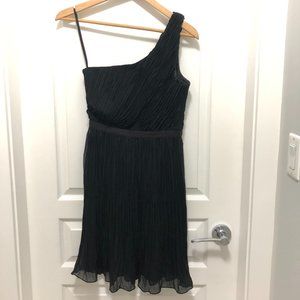 Club Monaco (Frida) One Shoulder Pleated Cocktail Dress - Size 0